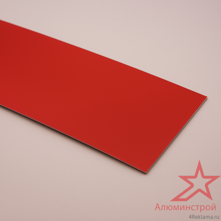 Алюминиевый борт DBX 60 мм Красный