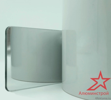 Зеркальное оргстекло ALUMINGLAS 1220х2440x3мм, серебро