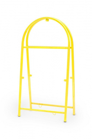 Штендер рекламный арочный 1,30 х 0,6 м желтый