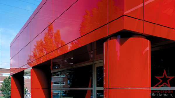 Алюминиевая композитная панель 3 мм (0.3) 1500х4000 серия Глянец в Сочи